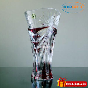 Lọ hoa pha lê cắm hoa