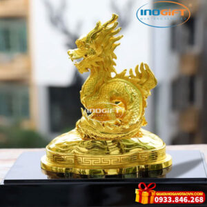Tượng rồng bằng đồng quà tặng cao cấp