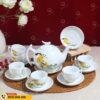 Bộ ấm chén Bát Tràng giá rẻ tặng công nhân