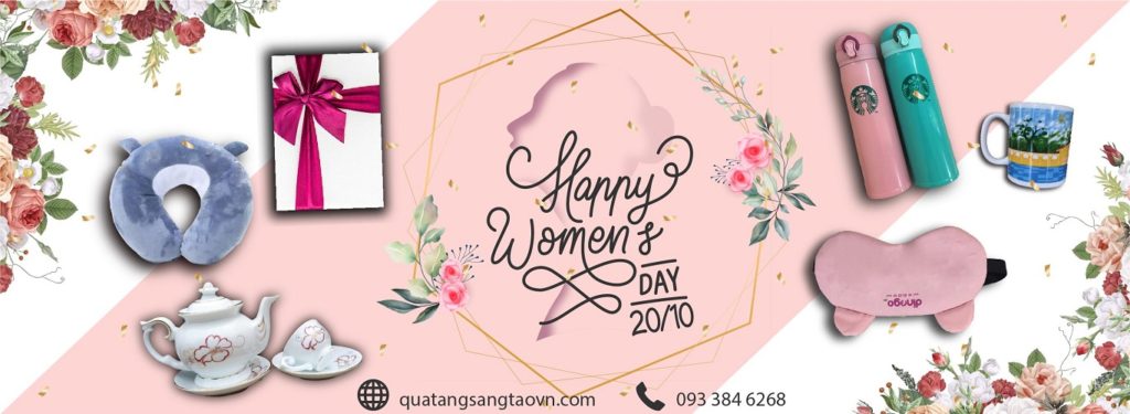 quà tặng 20/10 cho khách hàng nữ