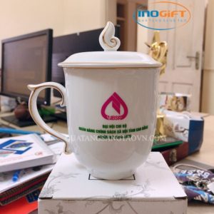 Ca cốc sứ quà tặng đại hội