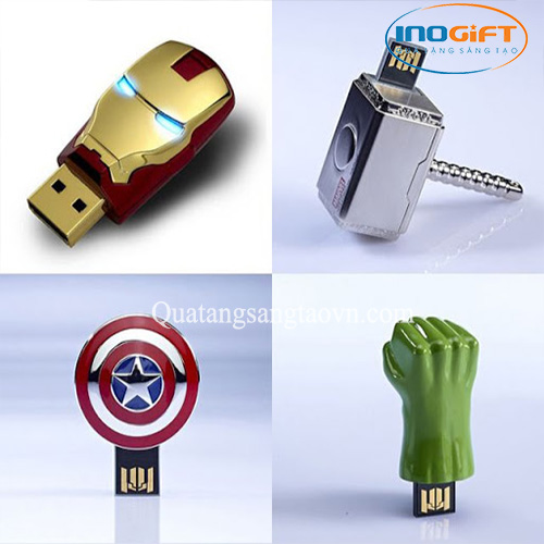 5 mẫu quà tặng USB hình thù độc đáo cho doanh nghiệp