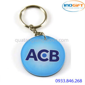 Móc khóa quà tặng quảng cáo ACB