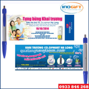 bút bi banner quà tặng quảng cáo giá rẻ