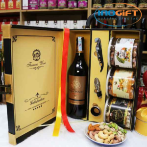 Hộp quà Tết da cao cấp