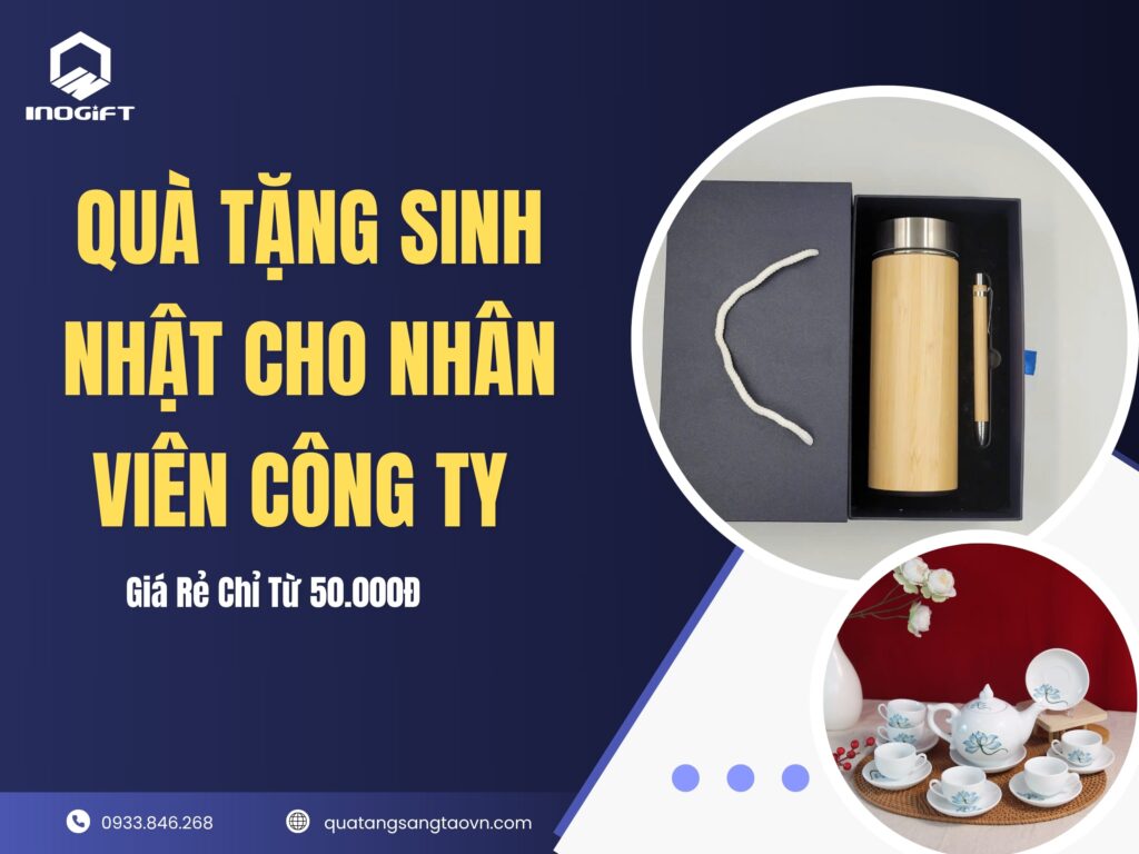 Quà tặng sinh nhật cho nhân viên công ty