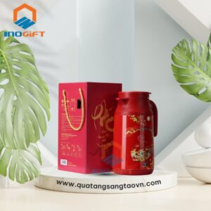Phích giữ nhiệt Rạng Đông họa tiết tết