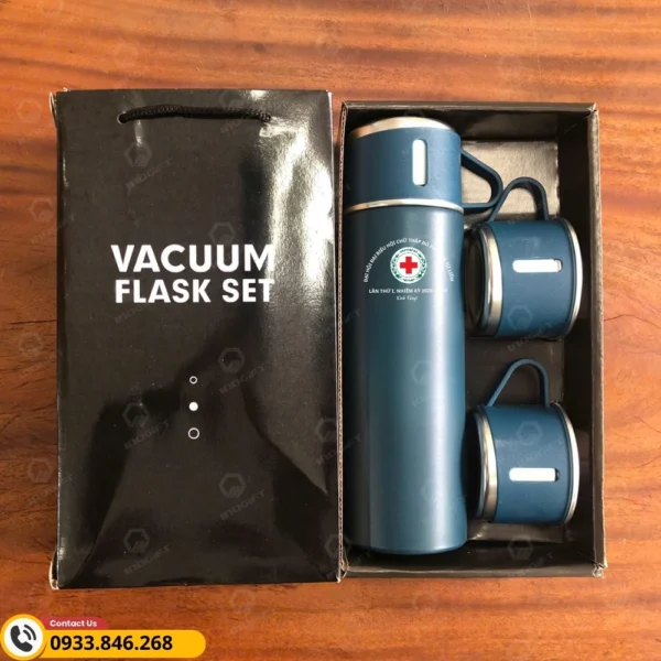 Bình cốc giữ nhiệt quà tặng đại hội chữ thập đỏ phường Từ Liêm