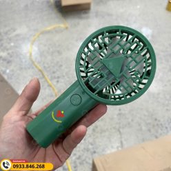Quạt mini cầm tay pin sạc quà tặng ngành TDTT