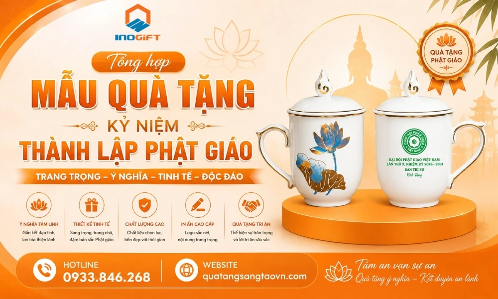 Quà tặng kỷ niệm thành lập Phật giáo