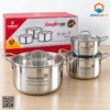 Bộ nồi inox in logo VietinBank làm quà Tết 2027