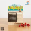 Lịch gỗ để bàn hình capybara quà Tết 2027