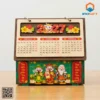 Lịch gỗ hình ngôi nhà trang trí Tết Đinh Mùi 2027